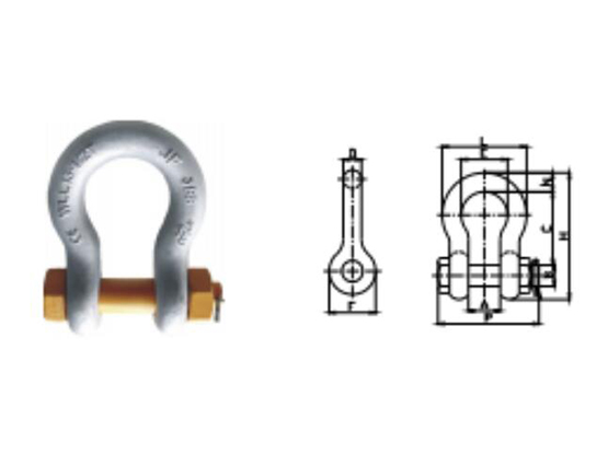 螺栓插銷型弓形卸扣(S級)Bot type bow shackles