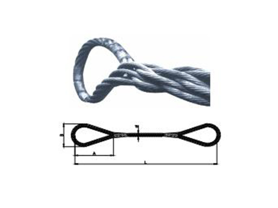 大直徑鋼纜鉸接索具Cable-laid slings
