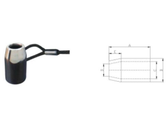 對纏式環(huán)眼索具套管(SLF) FLEMISH EYE STEEL SWAGING SLEEVES (SLF)