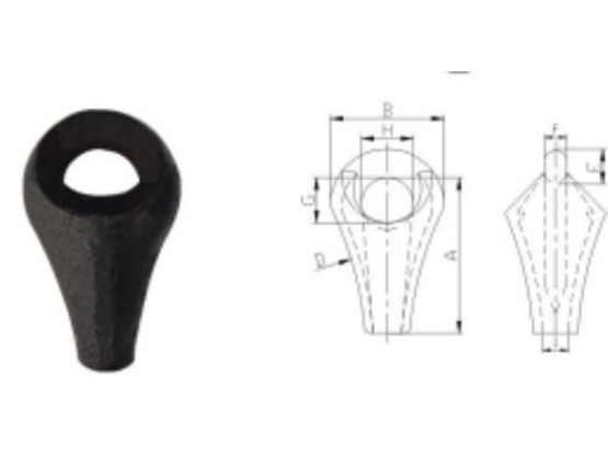梨形繩套(SPG) SHORT BOW LUGS (SPG)