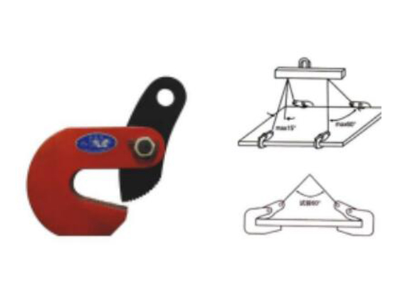 橫吊鋼板起重鉗(L) HORIZONTAL HOIST CLAMPS FOR STEEL PLATE (L)