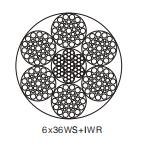 粗直徑圓股鋼絲繩Round strand wire rope