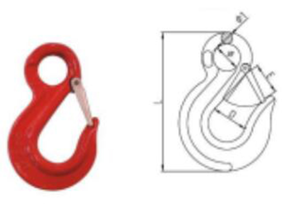 80級(jí)眼型滑鉤(HEL) G80 EYE SLING HOOKS (HEL)