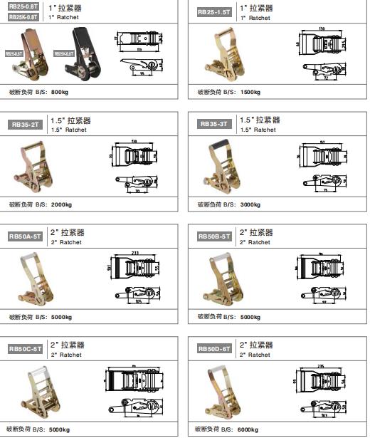拉緊器Ratchets