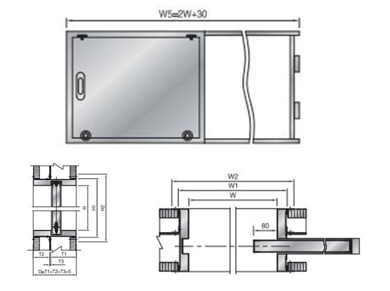 阻火型服務(wù)窗 FIRE RESISTANCE SERVICE WINDOW