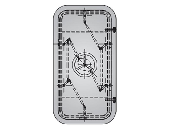 快開閉風(fēng)雨密鋼質(zhì)門(圓盤式) QUICK OPEN&CLOSE WEATHERTIGHT STEEL DOOR(HAND WHEEL TYPE)